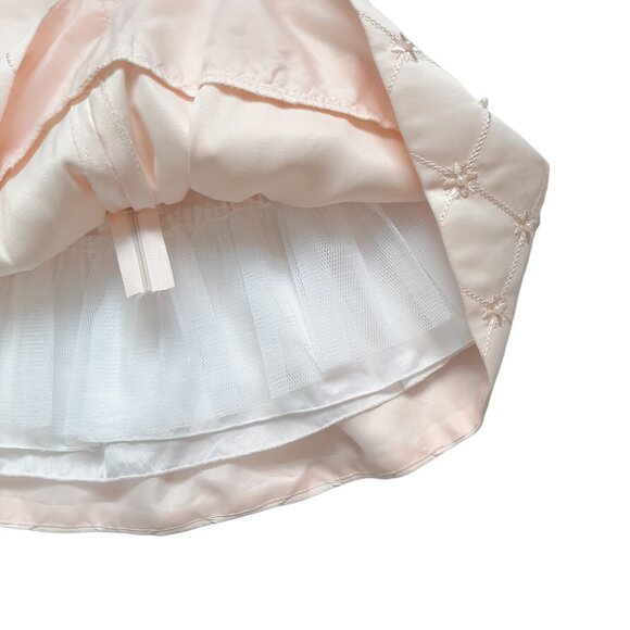 Cinderella Baby Girl Formal Dress Size 9M Pink beaded A-line Special Occasion - Picture 3 of 6